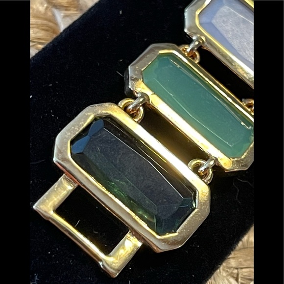 RALPH LAUREN Semi-Precious Stone Link Bracelet … Colorful & Fun! 🌸 - Picture 11 of 16